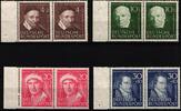 BRD Bund BRD Bund 143-146 postfrisch als Paare vom Seitenrand MiNr. 143-146 postfrisch als Paare vom Seitenrand -