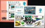 Belize Belize Block 8-9 postfrisch Flugzeuge MiNr. Block 8-9 postfrisch Flugzeuge -