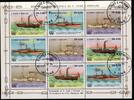 Sao Tome e Principe Sao Tome e Principe 909-911 gestempelt als ZD-Bogen, Schiffe MiNr. 909-911 gestempelt als ZD-Bogen, Schiffe -