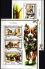 Niger Niger 3538-3540 und Block 452 postfrisch Kleinbogen / Hunde MiNr. 3538-3540 und Block 452 postfrisch Kleinbogen / Hunde -