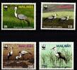 Malawi Malawi 477-480 X postfrisch Kraniche, Vögel MiNr. 477-480 X postfrisch Kraniche, Vögel -