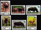 Kongo (Brazzaville) Kongo (Brazzaville) 630-635 postfrisch Wildtiere MiNr. 630-635 postfrisch Wildtiere -