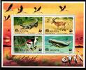 Kenia Kenia Block 10 postfrisch Wildtiere MiNr. Block 10 postfrisch Wildtiere -