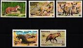 Botswana Botswana 182-186 postfrisch Wildtiere MiNr. 182-186 postfrisch Wildtiere -
