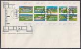 Kanada FDC 877-886 als Ersttagsbrief -