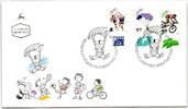 Israel FDC 1362-1364 als Ersttagsbrief -