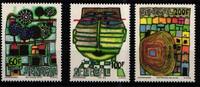 Senegal Senegal 705-707 postfrisch Hundertwasser MiNr. 705-707 postfrisch Hundertwasser -