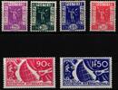 Frankreich Frankreich 328-333 mit Falz MiNr. 328-333 mit Falz -