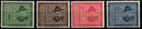 Liechtenstein Liechtenstein 315-318 mit Falz Pfadfinder MiNr. 315-318 mit Falz Pfadfinder -