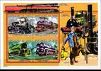 Niger 1745-1748 postfrisch als Kleinbogen Eisenbahn Lokomotive MiNr. 1745-1748 postfrisch als Kleinbogen Eisenbahn Lokomotive