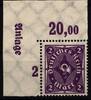 Deutsches Reich Deutsches Reich 224 a P OR postfrisch mit Zudruck Anlage MiNr. 224 a P OR postfrisch mit Zudruck Anlage -