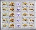 Jugoslawien Jugoslawien 2328-2331 postfrisch als ZD-Bogen, Enten, WWF MiNr. 2328-2331 postfrisch als ZD-Bogen, Enten, WWF -