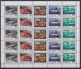 Jugoslawien Jugoslawien 2589-2592 postfrisch als Zd-Bogen, Meeresleben, gefaltet MiNr. 2589-2592 postfrisch als Zd-Bogen, Meeresleben, gefal -