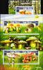 Guinea Bissau Guinea Bissau 8222-8225 und Block 1427 postfrisch Kleinbogen / Pilze MiNr. 8222-8225 und Block 1427 postfrisch Kleinbogen / Pilz -