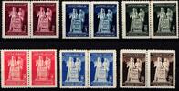 Jugoslawien Jugoslawien 486-491 I + II links postfrisch, rechts mit Falz MiNr. 486-491 I + II links postfrisch, rechts mit Falz -