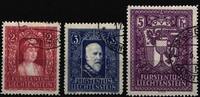 Liechtenstein Liechtenstein 140-142 gestempelt MiNr. 140-142 gestempelt -