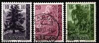 Liechtenstein Liechtenstein 357-359 gestempelt MiNr. 357-359 gestempelt -