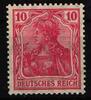 Deutsches Reich Deutsches Reich 86 II f postfrisch geprüft Jäschke BPP MiNr. 86 II f postfrisch geprüft Jäschke BPP -