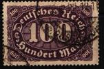 Deutsches Reich Deutsches Reich 219 I gestempelt geprüft Infla Berlin MiNr. 219 I gestempelt geprüft Infla Berlin -