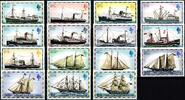Falkland Falkland 255-269 postfrisch Segelschiffe MiNr. 255-269 postfrisch Segelschiffe -