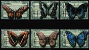Sambia Sambia 1103-1108 postfrisch Schmetterling MiNr. 1103-1108 postfrisch Schmetterling -