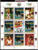 Paraguay Paraguay 4531-4535 und Kleinbogen 4536 postfrisch Olympische Spiele MiNr. 4531-4535 und Kleinbogen 4536 postfrisch Olympische Sp -