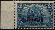 Danzig Danzig 11 c II postfrisch Attest Gruber BPP MiNr. 11 c II postfrisch Attest Gruber BPP -
