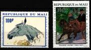 Mali Mali 158-159 postfrisch Kunst, Pferde MiNr. 158-159 postfrisch Kunst, Pferde -