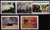 franz. Polynesien franz. Polynesien 121-125 postfrisch Kunst MiNr. 121-125 postfrisch Kunst -