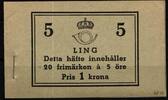 Schweden Schweden 253 B postfrisch als Markenheft MiNr. 253 B postfrisch als Markenheft -