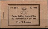 Schweden Schweden 256 I B postfrisch als Markenheft MiNr. 256 I B postfrisch als Markenheft -