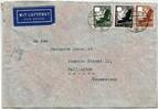 Deutsches Reich 533, 535, 537 auf Brief Luftpostbrief -