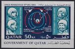 Qatar Qatar Block 8 postfrisch Space Rendezvous 1965 MiNr. Block 8 postfrisch Space Rendezvous 1965 -