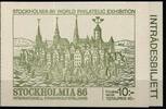 Schweden Schweden 1399-1402 postfrisch als Markenheftchen MiNr. 1399-1402 postfrisch als Markenheftchen -
