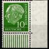 Bund Bund 183 v postfrisch Eckrand oben rechts MiNr. 183 v postfrisch Eckrand oben rechts -