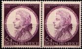 Deutsches Reich Deutsches Reich 810 postfrisch mit PF II im waag. Paar, geprüft MiNr. 810 postfrisch mit PF II im waag. Paar, geprüft -