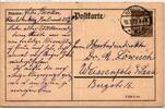 Deutsches Reich 124 auf Postkarte -