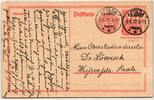 Deutsches Reich P 153 als Ganzsache Stempel Apolda -