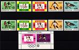 Ghana Ghana Block 46 + 472-476 A+B postfrisch Olympiade München 1972 MiNr. Block 46 + 472-476 A+B postfrisch Olympiade München 1972 -