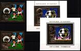 Dahomey Dahomey Block 37 A+B + 568 A+B postfrisch Fußball WM 1974 MiNr. Block 37 A+B + 568 A+B postfrisch Fußball WM 1974 -