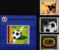 Paraguay Paraguay Block 225 + 2583-2585 postfrisch Fußball WM 1974 MiNr. Block 225 + 2583-2585 postfrisch Fußball WM 1974 -