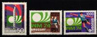 Uruguay Uruguay 1302-1304 postfrisch Fußball WM 1974 MiNr. 1302-1304 postfrisch Fußball WM 1974 -