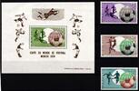 Niger Niger Block 1 + 419-421 postfrisch Fußball WM 1974 MiNr. Block 1 + 419-421 postfrisch Fußball WM 1974 -