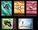   Togo Togo 1138-1142 postfrisch Olympiade Montreal 1976 MiNr. 1138-1142 postfrisch Olympiade Montreal 1976 