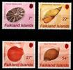 Falkland Inseln Falkland Inseln 440-443 postfrisch Muscheln MiNr. 440-443 postfrisch Muscheln -