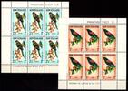 Neuseeland Neuseeland 422-423 mit Falz als Kleinbögen, Vögel MiNr. 422-423 mit Falz als Kleinbögen, Vögel -