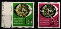 BRD Bund 141, 142 ** postfrisch Wuppertal -