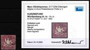 Württemberg Württemberg 19 yb gestempelt Mängel, Befund Klinkhammer BPP MiNr. 19 yb gestempelt Mängel, Befund Klinkhammer BPP -