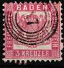 Baden Baden 18 gestempelt Vollstempel MiNr. 18 gestempelt Vollstempel -