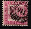 Baden Baden 18 gestempelt Vollstempel MiNr. 18 gestempelt Vollstempel -